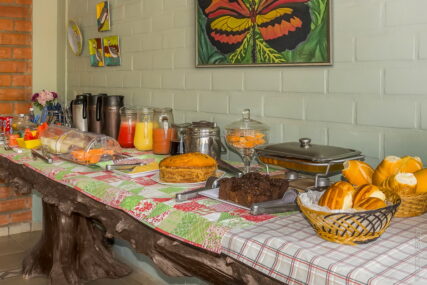 Café da Manhã Pousada Rancho Jarinu Bonito MS